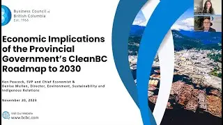 The economic costs of CleanBC &ndash; with BCBC chief economist Ken Peacock