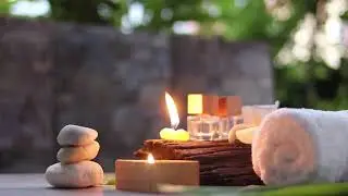 Relaxing Spa Ambience 🕯️ Soft Candlelight & Calm Music | 1 Hour Peaceful Background