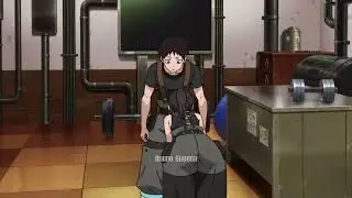 Fire Force | Shinra smiles at Maki