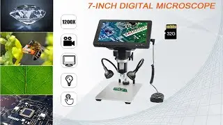 LCD Digital USB Microscope HD Screen Circuit Board Repair