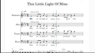 This Little Light of Mine - Acapella || Soprano Voice Guide