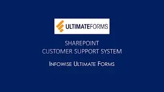 Customer Support Solution in SharePoint