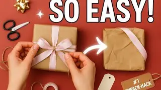 So easy war Geschenke einpacken noch nie! 🎁✨ #diygeschenke #einpacken #geschenkverpackungsideen