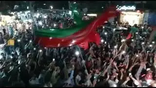 pti celebration in peshawar