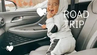Spontaneous road trip with our 1 year old🤪