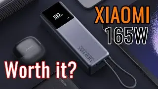 Распаковка и краткий обзор портативного зарядного устройства Xiaomi 165 Вт.