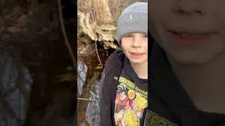 What was this??? A lagoon?? #mystery #adventure #fun #ponds #pond #chilly #frog #frogs #cute