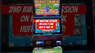 Another awesome, quick win on the OG Huff N&rsquo; Puff!!! 🙌🏼 #huffnpuff #slots #gambling #casino #fun
