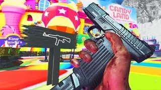 'NEW' CRAZY CANDYLAND ZOMBIE SURVIVAL CHALLENGE! (COD Custom Zombies)