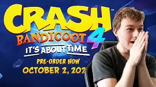 Crash Bandicoot 4: It's About Time Trailer REACTION!!