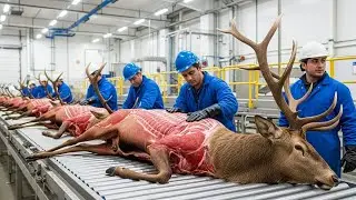 How It&rsquo;s Made? The Complete Process of Making Premium Canned Meat and Wallets from Wild Deer.