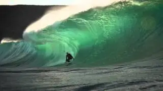 Shane Dorian surfing Riley's, West Cost of Ireland