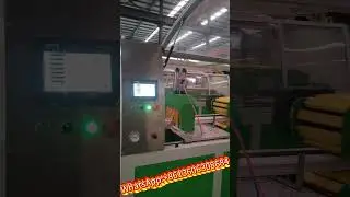Door and window profile extrusion production lineIn efficient operation#extrudermachine #extruder