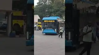 Bangalore new Electric bus #bmtc #bangalore #karnataka