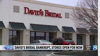 David's Bridal bankrupt, stores open for now