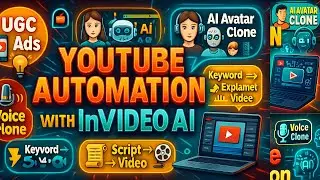 YouTube Automation Using InVideo AI 4.0 | YouTube Automation AI Part 1