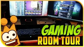 GAMING ROOM TOUR - Krowny | Real life Spiele Zimmer ( Deutsch , German )