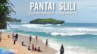 Spot Wisata PANTAI SLILI Gunungkidul Yogyakarta Terkini