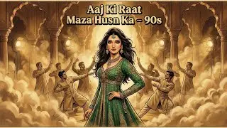 Aaj Ki Raat Maza Husn Ka 90s (Mix) | Retro Bollywood Night Vibes |