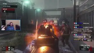 Old School ZOMBIES! RAINY DEATH: Award Winning Custom PC Map - Easter Egg Completed! Full Gameplay!
