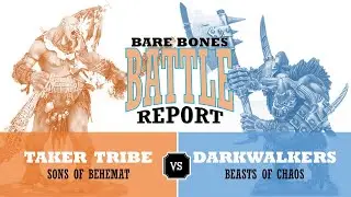 Sons of Behemat vs Beasts of Chaos, #Warhammer Age of Sigmar 3.0 Bare Bones Battle Report