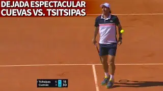 Una de las mejores dejadas que se vio en tenis: Cuevas inventa un golpe que no exist&iacute;a | Diario AS