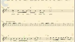 Alto Sax - Cups (When I'm Gone) - Anna Kendrick from Pitch Perfect - Sheet Music, Chords, & Vocals