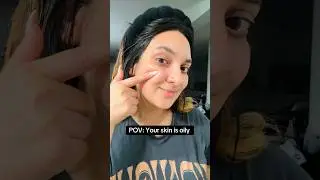 You have oily skin🙌🏻 DIY&rsquo;s that works like magic on oily skin #shorts #youtubeshorts