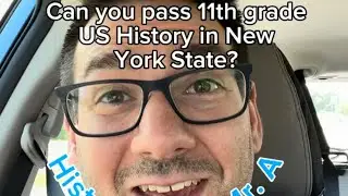 Histor-A with Mr. A: Can you pass 11th grade US History in New York State? #history #quiz #education