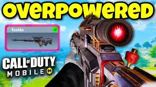 MOST OVERPOWERED KOSHKA SNIPER BUILD 🤯| COD MOBILE