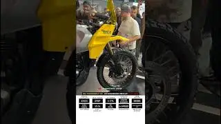 The highly awaited BSA TUNDERBOLT 350 adventure bike has been officially revealed
