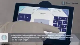 Performing a Hydrogenation Reaction in the H Cube Mini Plus