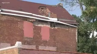 Chimney Collapse On Ellicott Street