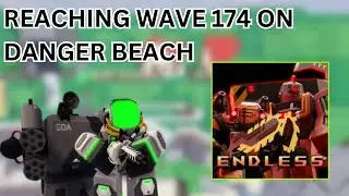 Solo Endless Wave 1-173 On Danger Beach (REWIND ABUSE) | Roblox TDX