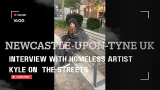 A day on the streets with homeless guy - Amazing talent!
