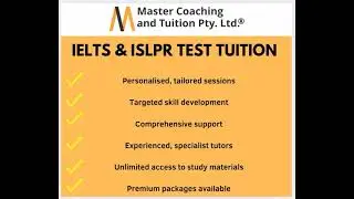 New spots available for IELTS and ISLPR Test Tuition Support. Book now.