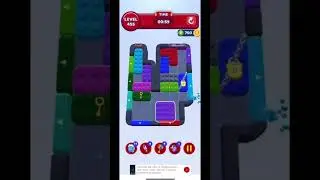 Color block jam Level 455 #colorblockjam #blockgame #gameplay #gameshorts #puzzleshorts #gameshorts