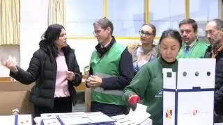 Capellán visita el centro de empleo de Asprodema, reflejo de “una sociedad plenamente inclusiva”