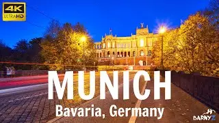 Munich Germany in Timelapse 4K