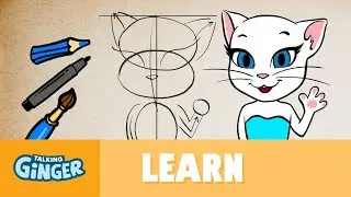 Let&rsquo;s Draw Talking Angela  - Talking Ginger's Scribblemania