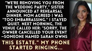 Sister's Wedding Rehearsal: They Uninvited Me—Then Needed My Venue