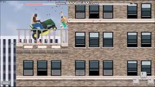 Happy Wheels Lawnmower Man's 3 Deaths