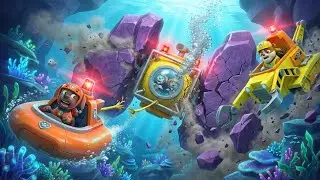 Deep Sea Rescue Mission: The Coral Cave Trap! 🌊⚓ PAW Patrol Animation | HappyCritter World