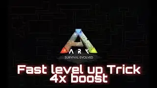 Ark  survival mobile faster level up with free 4x boost 🔥