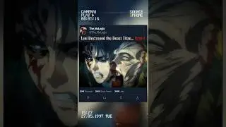 Levi&rsquo;s Most Savage Moment Ever 🔥 Beast Titan Falls