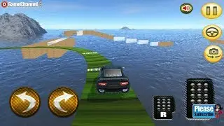 Impossible Stunt Space Car Racing 2018 / Impossible Tracks games / Android Gameplay FHD