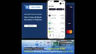 Pakistani Freelancers can Receive USD & GBP Payments Globally Without Registering an LLC or LTD