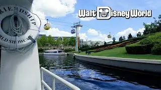 Full ride on Ferry from Hollywood Studios to EPCOT | Walt Disney World Friendship Boat