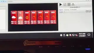 1 New Weather Graphics with Ross Xpression