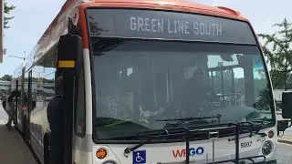 Niagara Falls Transit WEGO Ride Video on 9007 on route 603 Green Line South